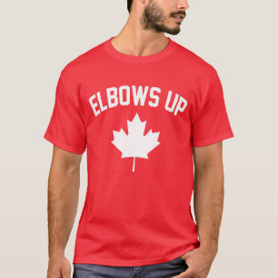 Camiseta Elbows Up Canada - Orgulhoso canadense