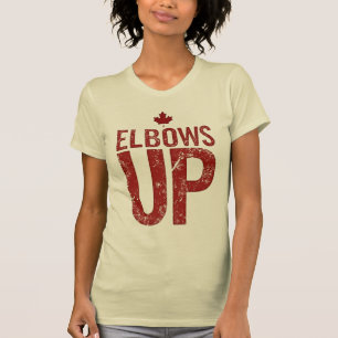 Camiseta Elbows Up - Seja forte para o Canadá