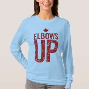 Camiseta Elbows Up - Seja forte para o Canadá