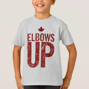 Camiseta Elbows Up - Seja forte para o Canadá