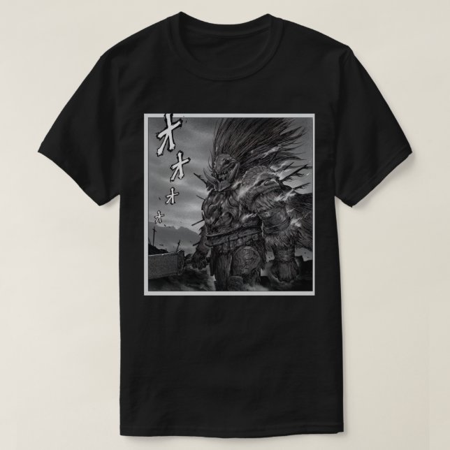 Camiseta Elden Ring General Radahn Classic  (Frente do Design)