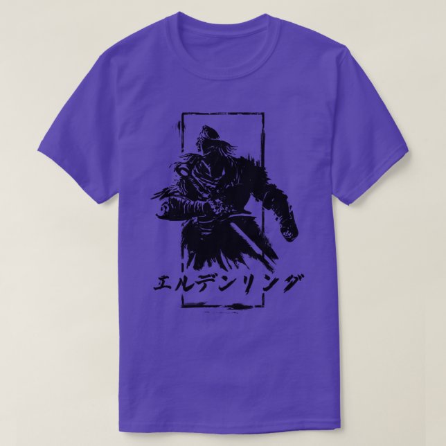 Camiseta Elden Ring Japonês Ink The Tarneft (Frente do Design)