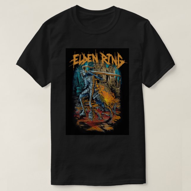 Camiseta Elden Ring Knight Artorias Essential  (Frente do Design)
