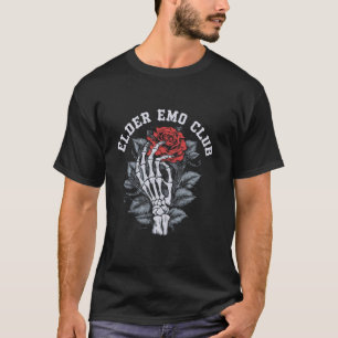 Camiseta Elder Emo Club Vintage Melanchólica Aestética
