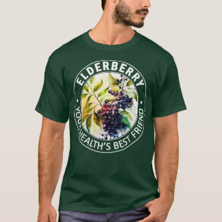 Camiseta Elderberry Sua Saúde Melhor Amiga