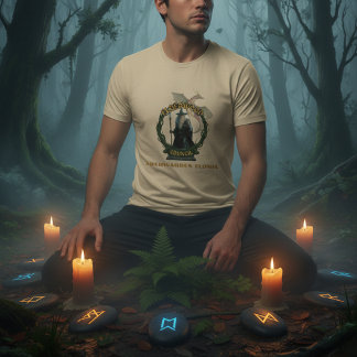 Camiseta Elderwood Council Archwarden Eldric Fantasy Wizard