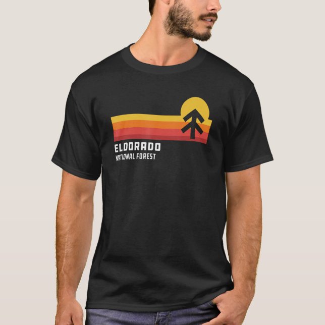 Camiseta Eldorado National Forest California Legal Retro St (Frente)