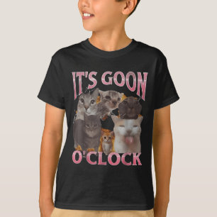 Camiseta Ele 's é o O'relógio Cat Ironic Meme Me