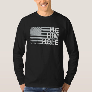 Camiseta Ele Burrou Mulheres Engraçadas Sente Marido Pai