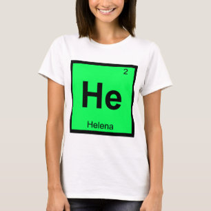 Camiseta Ele - Cidade da Tabela Periódica Química Helena Mo