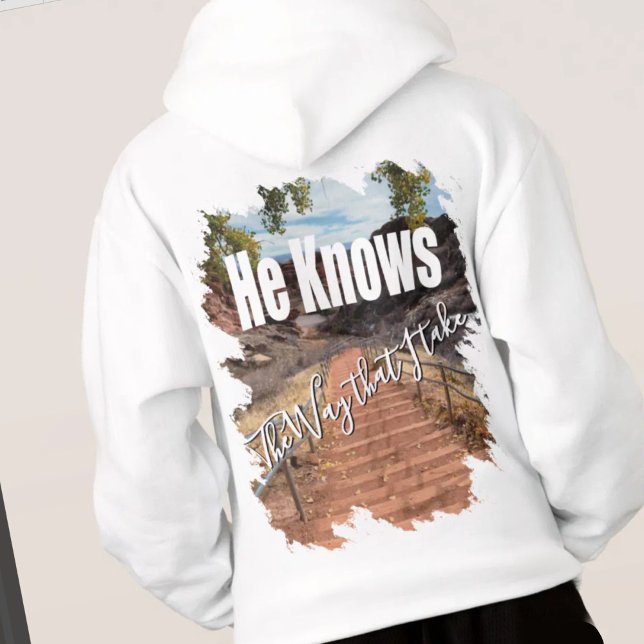 Camiseta Ele Conhece o Caminho que Eu Tomo (Criador carregado)