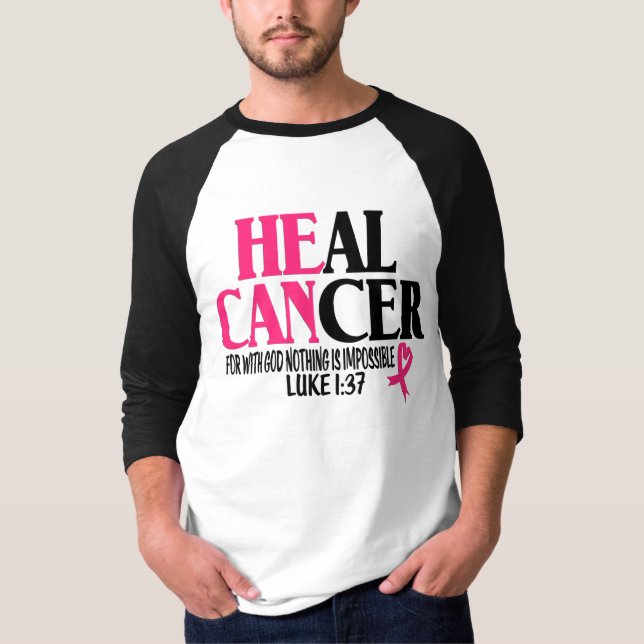 Camiseta Ele consegue curar o Cancer (Frente)