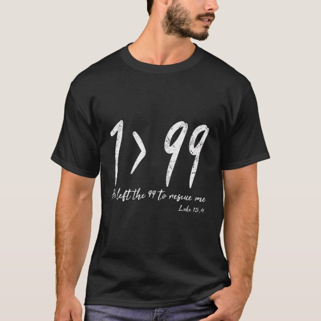 Camiseta Ele Deixou Os 99 Para Me Salvar Luke Christian Gra (Frente)