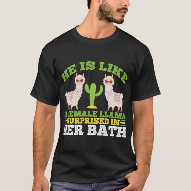 Camiseta Ele é como uma fêmea 2 (Frente)