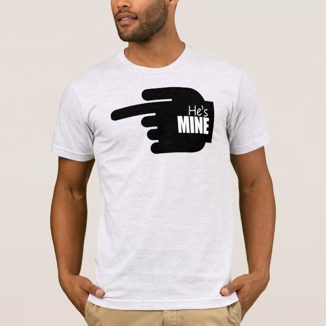 CAMISETA ELE É MEU (Frente)