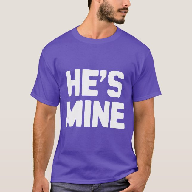 CAMISETA ELE É MEU (Frente)