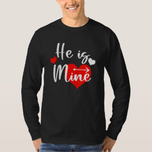 Camiseta Ele é Meu Masculino Ela é Minha Casal Combinando V