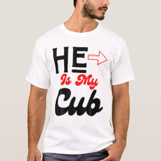 Camiseta Ele É Meu Parentesco Cub Cugar Engraçado Vale