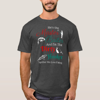 Camiseta Ele É O Mestre Baiter E Eu Sou O Sujo