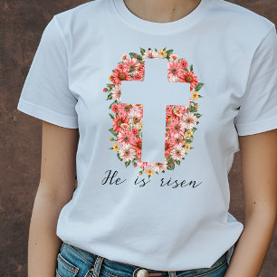 Camiseta Ele é Risen Christian