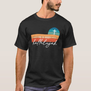 Camiseta Ele É Risen Retro Sunset Vintage Legal Salão Cláss