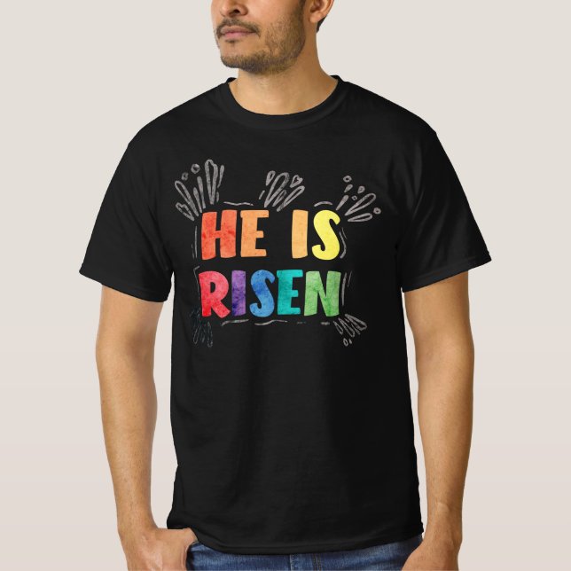 Camiseta Ele é Risen T-Shirt (Frente)