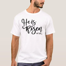 Ele é Risen Tee-Shirt Black & White