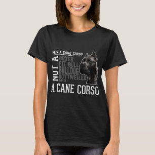 Camiseta Ele é um Corso Cane, Excelente Homens, Criança de