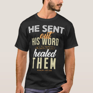 CAMISETA ELE ENVIOU SUA PALAVRA E OS CAIU