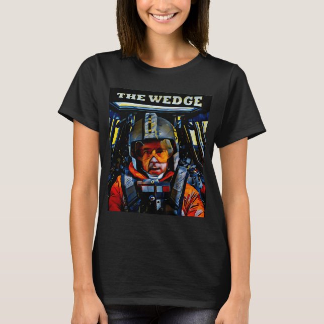 Camiseta Ele está balançando na superfície (Frente)