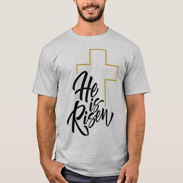 Camiseta Ele Está Risen (Frente)
