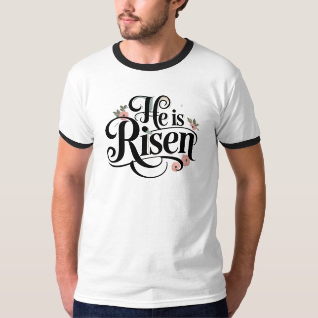 Camiseta Ele Está Risen (Frente)