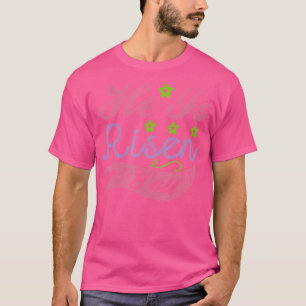 Camiseta Ele Está Risen O Dia Felz pascoa Jesus Cristão