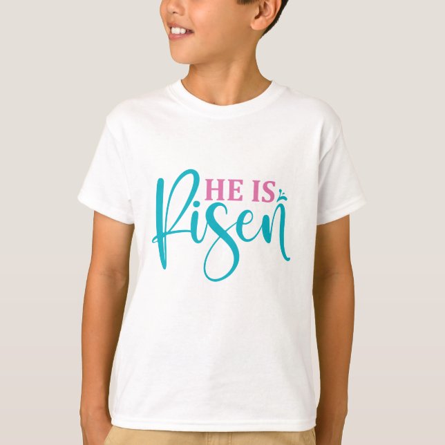 Camiseta Ele Está Risen - Páscoa (Frente)