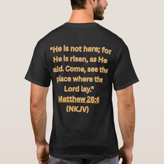 Camiseta Ele está Vivo (Verso)