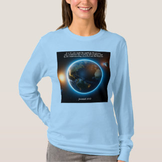 Camiseta Ele fez a Terra: Deus e Criação Verso