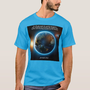 Camiseta Ele fez a Terra: Deus e Criação Verso