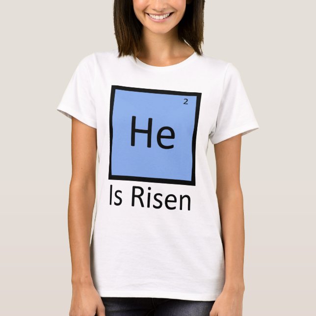 Camiseta Ele (Hélio) Ressuscitou (Frente)