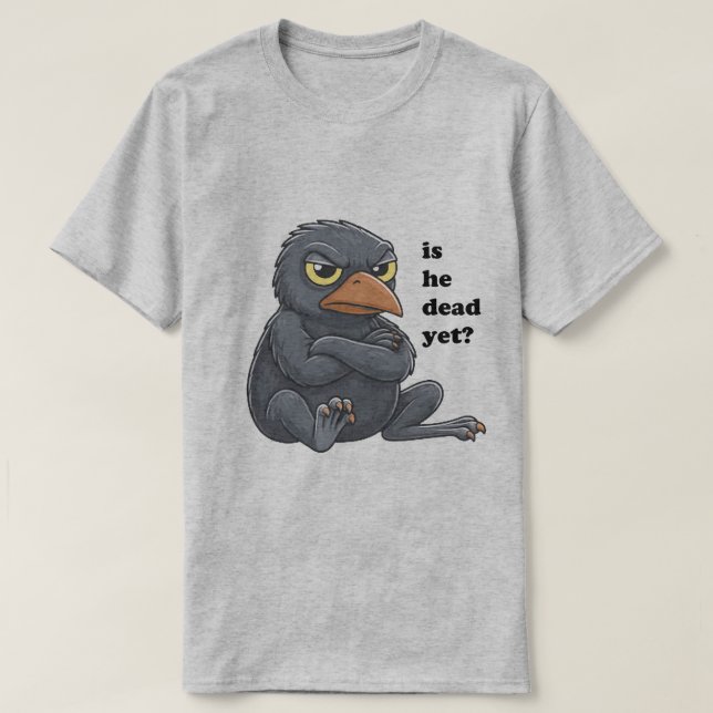 Camiseta ele já morreu? (Frente do Design)