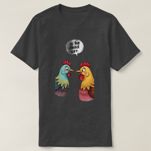 CAMISETA ELE JÁ MORREU? (Frente do Design)
