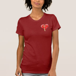 Camiseta Ele lhes mostrou toda a extensão do seu amor.