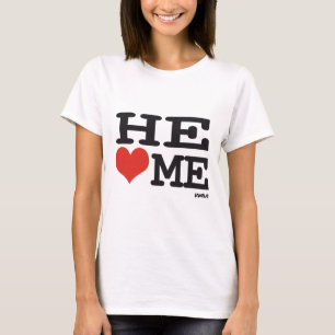 Camiseta Ele me ama