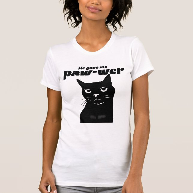 Camiseta Ele me deu pat-ência  (Frente)