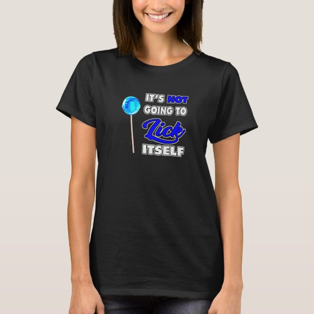 Camiseta Ele não vai lick ItSelfPop Sucker 5 (Frente)