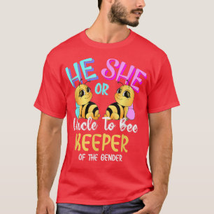Camiseta Ele ou ela é o tio da Bee Keeper da Revolução de G