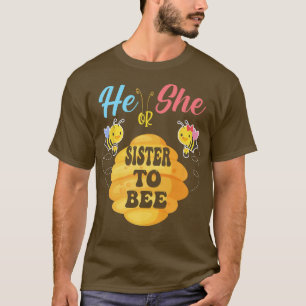 Camiseta Ele Ou Ela Irmã Para Ser O Que Será O Gênero