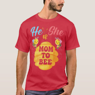 Camiseta Ele Ou Ela Mãe Para Ser O Que Será A Revea Do Gêne