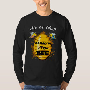 Camiseta Ele Ou Ela Mamacita Para Ser Sexo, O Bebê Reveal A