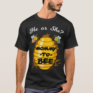 Camiseta Ele Ou Ela Mamãe Para Ser Sexo Anunciando Amor Sh