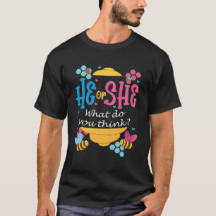 Camiseta Ele Ou Ela O Que Você Acha Que O Gênero Revela?